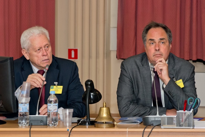Corresponding member of the Russian Academy of Sciences Dr., Prof. G.P.Anshakov (Russia) and Dr. N.V. Mikhaуlov (Russia)
