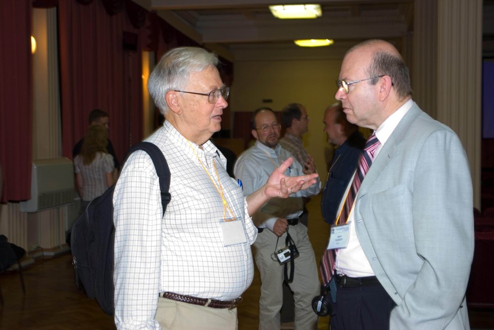Prof. J.Faller (USA) and Prof. I.Marson (Italy)