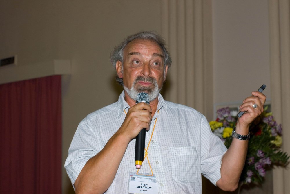 The member of the International Program and Organizing Committees, Professor V.Melnikov (Russia)
