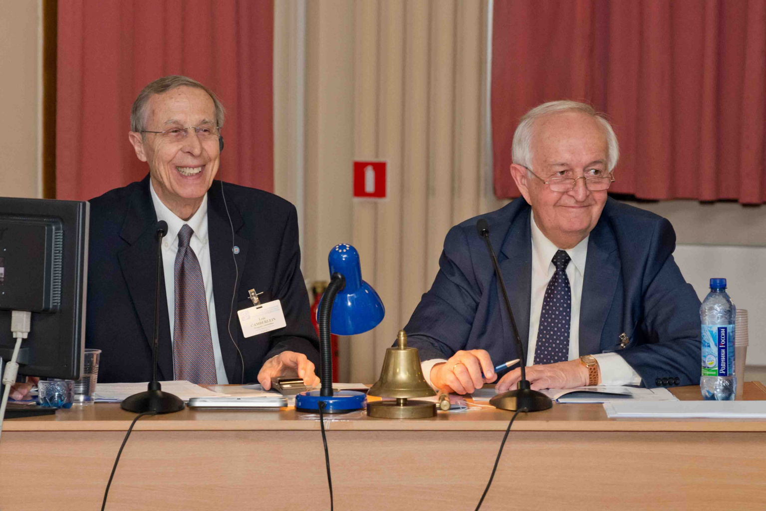 Mr. L. Camberlein (France) and Dr. B.S. Rivkin (Russia)