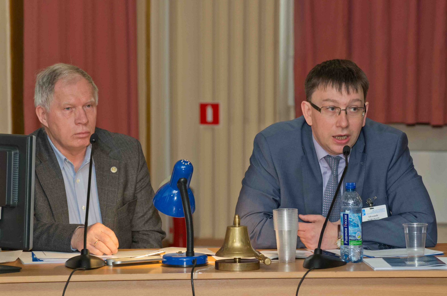 Dr. L.F. Vitushkin (Russia) and Dr. A.V. Sokolov (Russia)